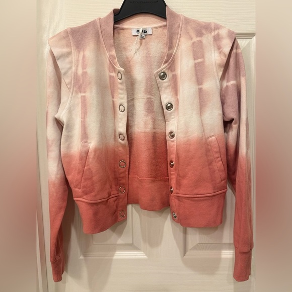 NWOT Pink Ombre 525 Button-Up Jacket - Picture 2 of 6